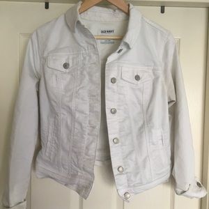 White denim jacket - Old Navy